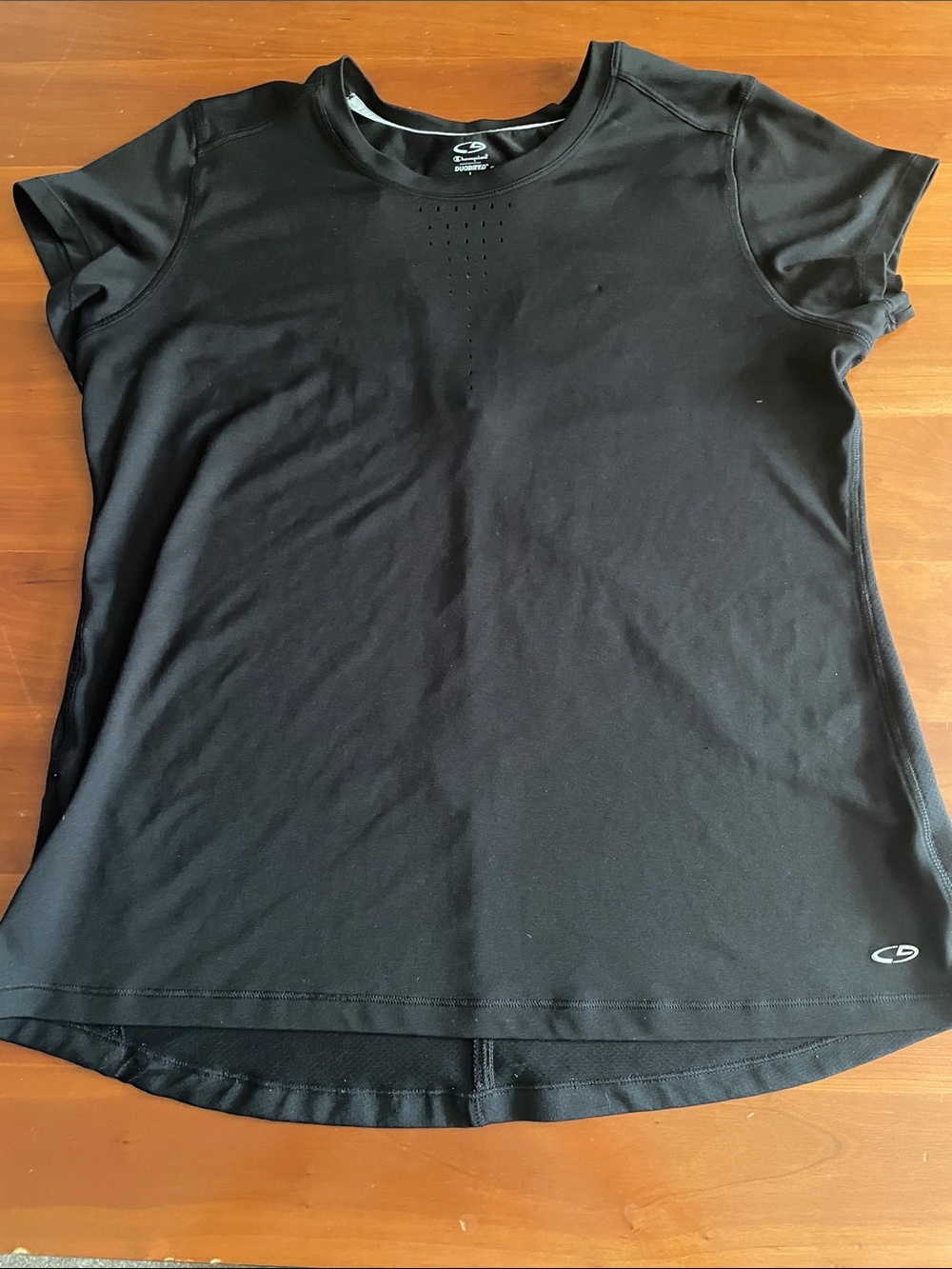 Champion Black Cap-Sleeve Performance Tee - Women's